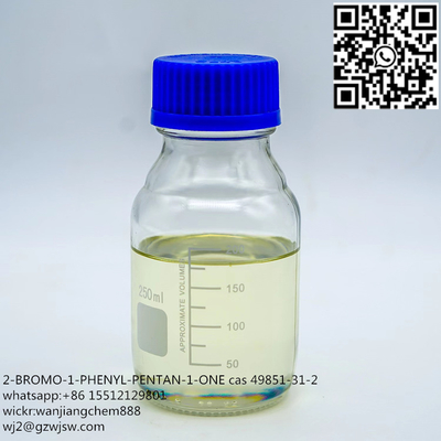 Cazaquistão CAS 49851-31-2 2-BROMO-1-PHENYL-PENTAN-1-ONE líquidos