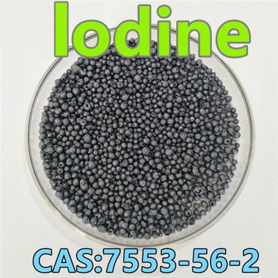 Bola preta do iodo de CAS 7553-56-2 material químico das bolas do iodo