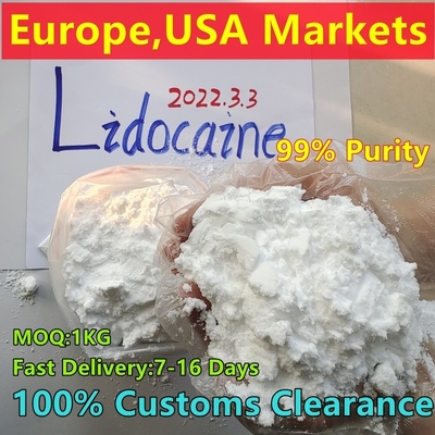 o caine de Lido do whatsapp +8615512120776 pulveriza o caine de CAS 137-58-6 Lido da base de Liddocaine