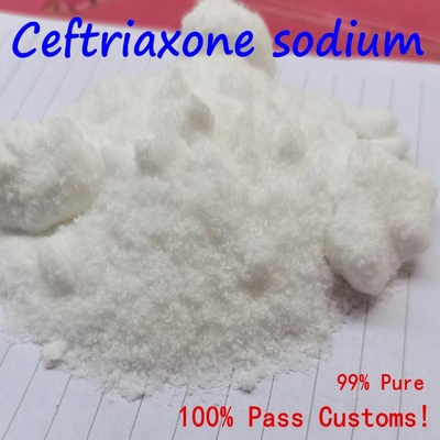O Ceftriaxone de 99%/sódio puros de Ceftriaxona pulveriza CAS 74578-69-1