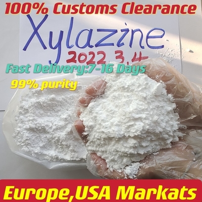 Whatsapp cru +8615512120776 do xylazine da pureza alta da categoria da medicina do xylazine de CAS 7361-61-7 Pharma API Powder