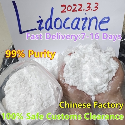 HCL do Lido-caine das drogas de CAS 73-78-9/hidrocloro anestésicos locais do Lido-caine